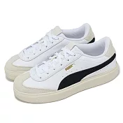 Puma 休閒鞋 Lajla T Toe Wns 女鞋 白 黑 復古 低筒 小白鞋 39773403 25.5cm WHITE/BLACK