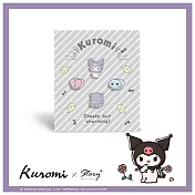 STORY 故事銀飾 - Kuromi系列-酷洛米造型耳環組-積木款 針式