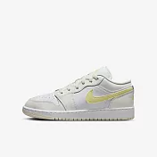 Nike Air Jordan 1 Low GS [FV8486-181] 大童 休閒鞋 運動 經典 喬丹 白 鵝黃