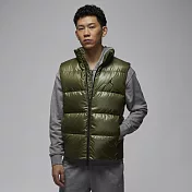 NIKE AS M J FLIGHT DOWN VEST 男鋪棉背心-FV7274222 2XL 綠色