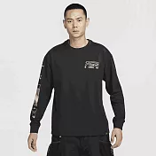 NIKE AS M NRG ACG TEE LS GEOTHERMAL 男 長袖上衣-FZ6705010 XS 黑色