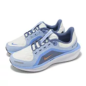 Nike 防水慢跑鞋 Wmns Air Winflo 11 GTX 女鞋 藍 灰 緩震 機能 運動鞋 FQ1359-002 23cm BLUE/GREY