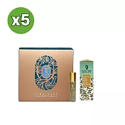 【王大夫一條根】一條根滾珠精油露 升級配方 新增積雪草【墨角蘭】 (10ml) 5入禮盒組