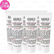 Kiehl’s 契爾氏 冰河保濕潔面乳 豪華試用品(30ml)*6(公司貨)