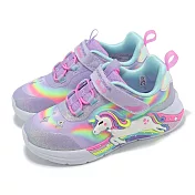 Skechers 兒童燈鞋 S Lights-Unicorn Chaser 小童 小朋友 嬰兒 閃燈 發光 學步鞋 302298NLVMT