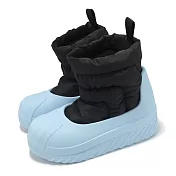 adidas 防水雨靴 AdiFom Superstar Winter Boot 女鞋 藍黑 套入式 靴子 愛迪達 IG2162