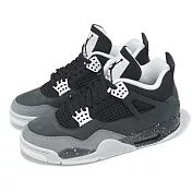 Nike 休閒鞋 Air Jordan 4 Retro Fear 男鞋 恐懼 AJ4 黑 灰 4代 FQ8138-002