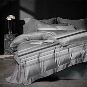 《DUYAN 竹漾》台灣製 奧地利天絲雙人加大床包三件組 / 平步川原