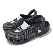 Crocs x 怪誕城之夜 洞洞鞋 Classic Clog 男女鞋 聯名 黑 休閒鞋 涼拖鞋 卡駱馳 21056190H 22cm MULTI