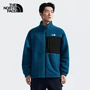 The North Face M ELEMENTS  FLEECE JKT - AP雙面穿  男刷毛外套-NF0A89YY1NO L 藍色