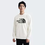 The North Face M TNF FOUNDATION RLX CREW - AP 男長袖大學T-NF0A8AT7QLI S 白色