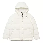 The North Face W PUFFY ALINE DOWN JACKET - AP 女連帽羽絨外套-NF0A8DMMQLI L 白色