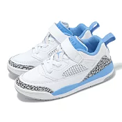 Nike 童鞋 Jordan Spizike Low PS 中童 白 藍 小朋友 休閒鞋 魔鬼氈 喬丹 FQ3951-141