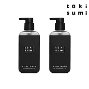 【toki sumi】黑皂液 天然液態皂 Black Soap 420ml 2入組(敏感肌適用)