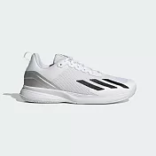 Adidas Courtflash Speed [IG9538] 男 網球鞋 運動 訓練 輕量 透氣 耐磨 愛迪達 白銀