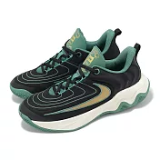 Nike 籃球鞋 Giannis Immortality 4 GS 大童 女鞋 黑 綠 金 字母哥 子系列 HV9127-001