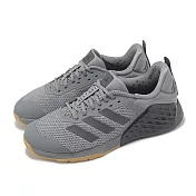 adidas 訓練鞋 Dropset 3 Trainer 男鞋 灰 健身 重訓 運動鞋 愛迪達 ID8627 23cm GREY