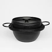 日本鑄鐵鍋南部鐵器 巖鑄 iwachu 2合炊飯鍋