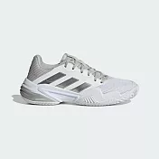 Adidas Barricade 13 W [IF0407] 女 網球鞋 穩定 靈活 抗扭 白 灰