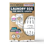 ECOEGG環保低敏淺色衣物潔衣蛋(50次/粉紅春天花蕾)