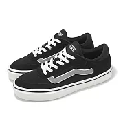 Vans 休閒鞋 V3854 SCLIPT 男鞋 黑 灰 基本款 麂皮 百搭 板鞋 6622370004