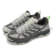 Merrell 戶外鞋 Speed ECO WP 男鞋 灰 綠 防水鞋面 登山 郊山 越野 ML037867