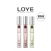 LOYE雙魚座12星座香水【NO.4瑰夜+NO.7薇光+NO.11舞橘(10ml*3)】