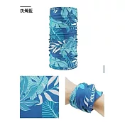 Pelliot輕薄百變魔術頭巾16803202夜鶯藍印花/海鷗灰印花/珊瑚粉印花(吸濕排汗STORM BREATH速乾科技面料)  夜鶯藍