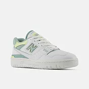 New Balance 休閒鞋 550 女鞋 白 沼澤綠 小白鞋 復古 NB 紐巴倫 BBW550EB-B 23cm WHITE/GREEN