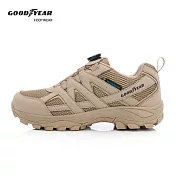 【Goodyear 固特異】野外叢林 男款動態防水轉扣戶外鞋 / GAMO43421 JP26.5 沙色