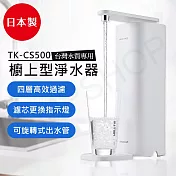 【國際牌Panasonic】日本製櫥上型淨水器 TK-CS500