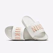 Nike Wmns Offcourt Slide [BQ4632-112] 女 涼拖鞋 經典 休閒 舒適 輕便 米白