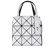 ISSEY MIYAKE BAO BAO CARAT 3X3 亮面手提小方盒 (白色)