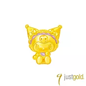 【Just Gold 鎮金店】奶萌寶寶 黃金串珠 (Kuromi)