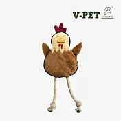 狗狗專用【農場動物系列】耐咬耐磨玩具 V-PET 玩偶 (共5款) 搗蛋公雞