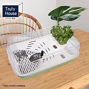 【Truly House】大空間生態烏龜飼養盒 養烏龜 烏龜缸(兩色任選) 綠色