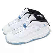 Nike 休閒鞋 Air Jordan 11 Retro TD 小童 傳奇藍 Columbia 小朋友 嬰兒鞋 378040-104