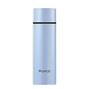 米雅可 輕&漾316不鏽鋼口袋隨行杯140ml(粉藍色、霧黑色、不鏽鋼色) MY-F07014 臺灣製 粉藍色