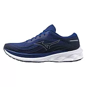 Mizuno Wave Skyrise 5 [J1GC242303]男 慢跑鞋 運動 路跑 一般型 寬楦 平穩 藍 深藍