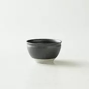 日本ORIGAMI 片手抹茶碗 230mL 曉月（黑）