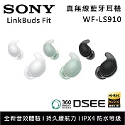 《限時優惠》SONY 索尼 WF-LS910N LinkBuds Fit開放式 真無線入耳式藍牙耳機 臺灣公司貨 白
