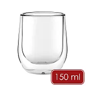 《Utopia》雙層玻璃濃縮咖啡杯(100ml) | 雙層隔熱杯 義式咖啡杯 午茶杯