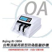 BoJing BJ-580 台幣頂級混鈔點驗鈔機