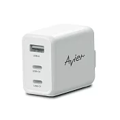 【Avier】One Step Terra 65W 氮化鎵 快充 充電器｜電源供應器  雲霧白