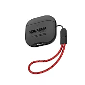 SKINARMA 日本東京 Spunk 潮風格收納保護套(附掛繩) AirPods 第4代 軍綠