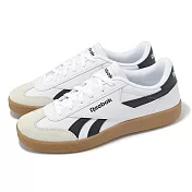 Reebok 休閒鞋 Smash Edge S 男鞋 女鞋 白 黑 膠底 復古 麂皮 情侶鞋 100208245 24cm WHITE/BLACK/GUM
