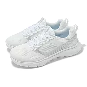 Skechers 健走鞋 Go Walk 7-Hailey 女鞋 白 灰 支撐 緩衝 休閒鞋 125251WSL