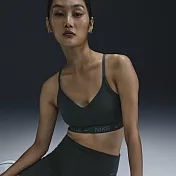 NIKE AS W NK DF INDY LGT SPT BRA 女 運動內衣-FD1063338 S 綠色