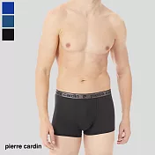 【pierre cardin 皮爾卡登】零肌感冰沁透氣彈性平口褲(沁涼透氣-男內褲) L 黑