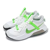 Nike 籃球鞋 Air Zoom Crossover GS 大童 女鞋 白 綠 緩衝 小朋友 運動鞋 DC5216-104